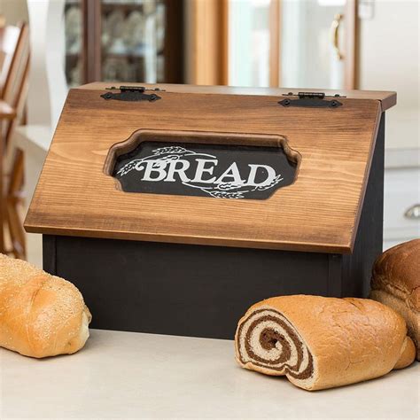 bread box metal|wooden bread box walmart.